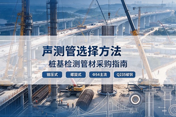 杜集声测管选型标准