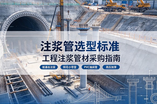 杜集注浆管选型标准
