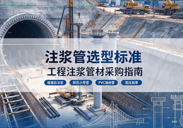杜集注浆管选型标准